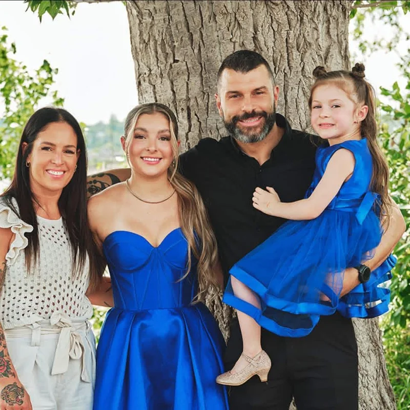 Pascal Lapointe en famille